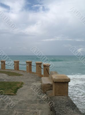 blue tropical ocean view blue tropical ocean view