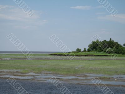 low tides ocean