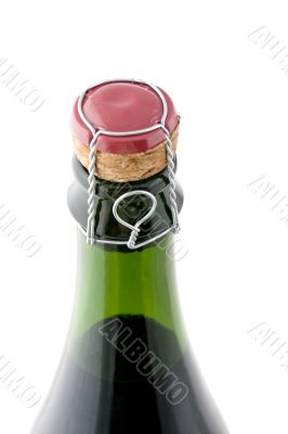 sparkling wine closeup