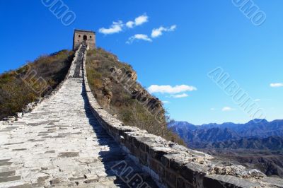 Great Wall into the sky