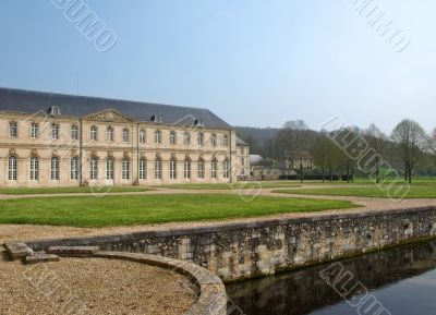 French abbey territory view French abbey territory view