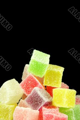 Sugar jelly cubes