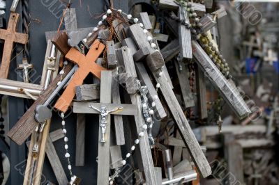 The Hill of Crosses in Lithuania