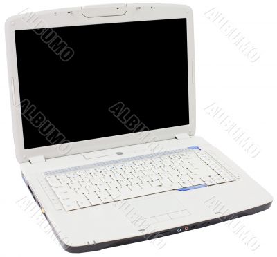 The old white laptop