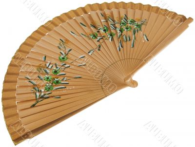 Wooden fan