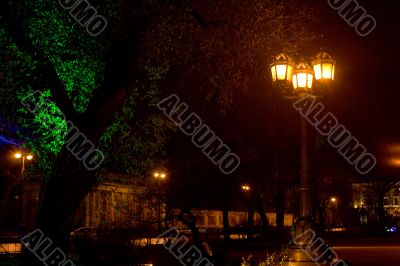 Late evening in Catherine garden