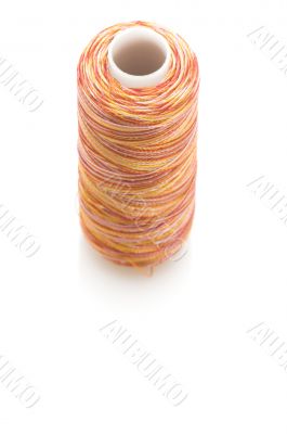 Red sewing roll
