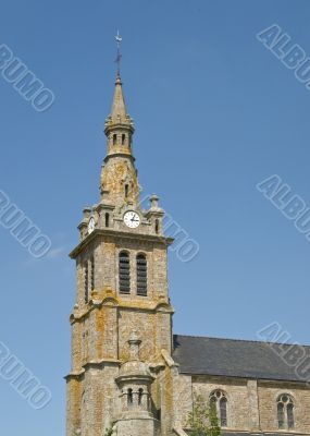 Medieval belltower in french province Medieval belltower in french province