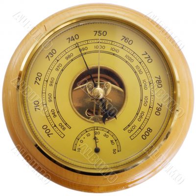 Antique barometer
