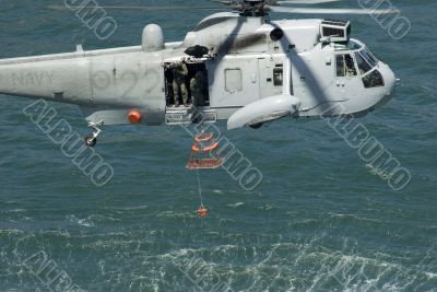 navy rescue chopper