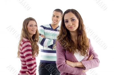 smiling group of teens