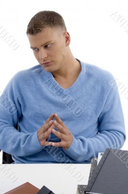 sitting handsome man sitting handsome man