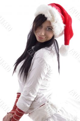 cute girl giving side pose cute girl giving side pose