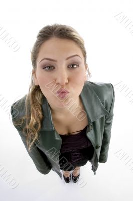 high angle view of kissing female high angle view of kissing female