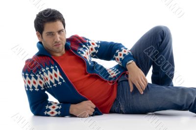 laying handsome young guy laying handsome young guy