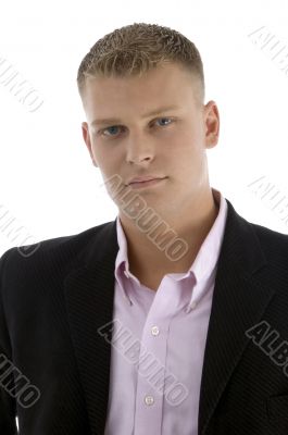 portrait of young handsome ceo