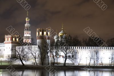 Novo Devichiy Convent closeup