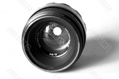 Old optic lens