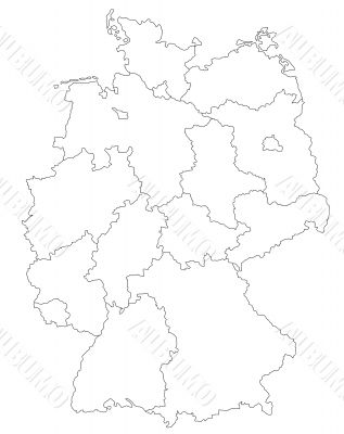 Map of Germany