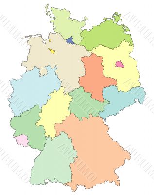 Map of Germany