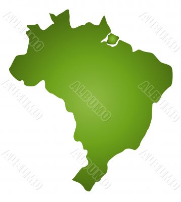 Map of Brazil