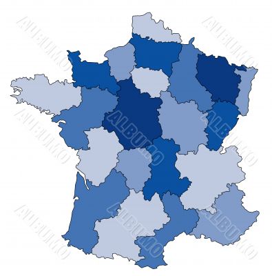 Map of France