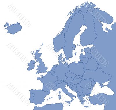 Map of Europe