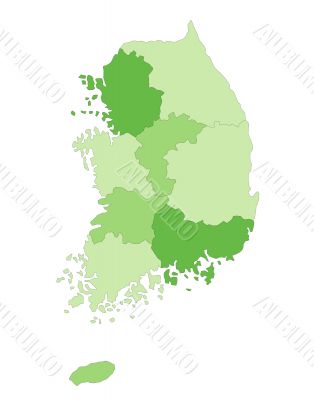 Map Of South Korea