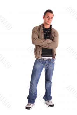 Smarting young man Smarting young man