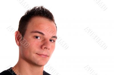 Smarting young man Smarting young man