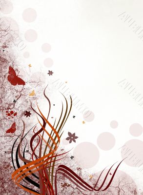 Abstract ornament background