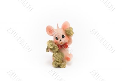 Rose mouse, candle 2