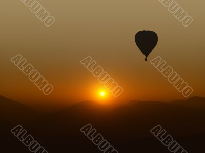 hot air balloon