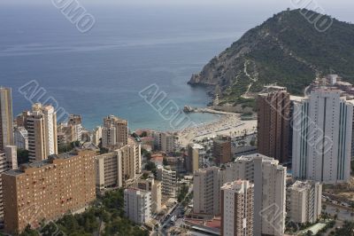 Benidorm. A resort of Spain