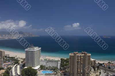 Benidorm. A resort of Spain