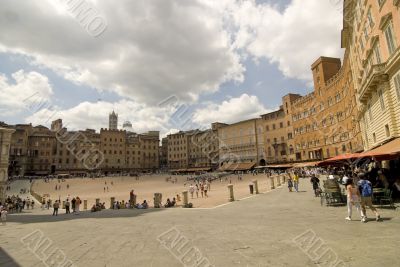Siena (Tuscany) - The famous Piazza del Campo