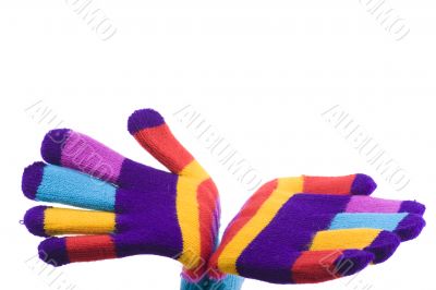 Colored glove