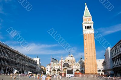 San Marco square, Italy