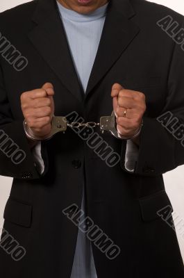 Man in handcuffs