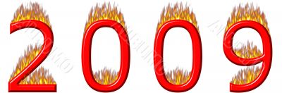 Year of 2009 on Fire