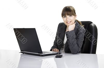 Bussiness woman working Bussiness woman working