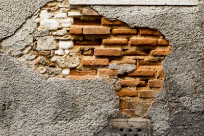 Old brick wall Old brick wall