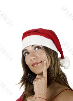 Christmas woman Christmas woman