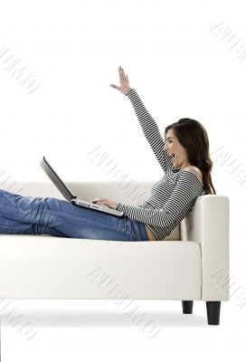 Working at home Working at home