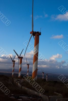 wind turbines in israel