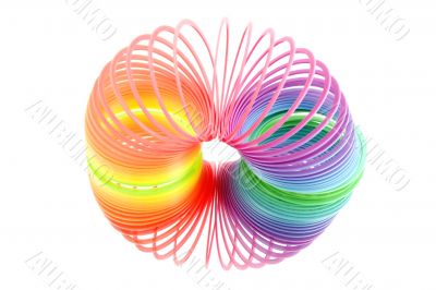 spiral spring toy