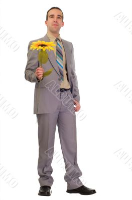 Poor Businessman Gives Fake Flower Poor Businessman Gives Fake Flower
