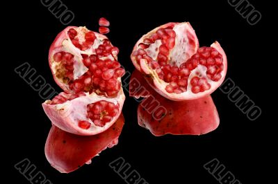 red pomegranate