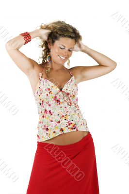 Happy pregnant woman Happy pregnant woman