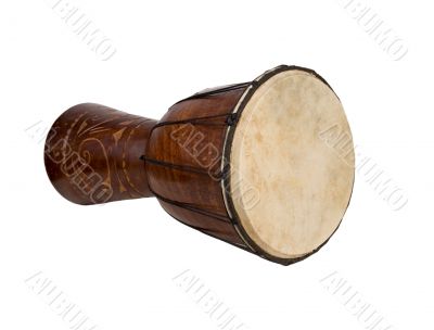 big exotic african drums